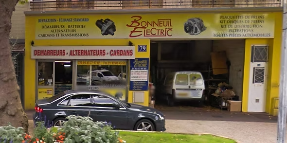 Façade de la boutique